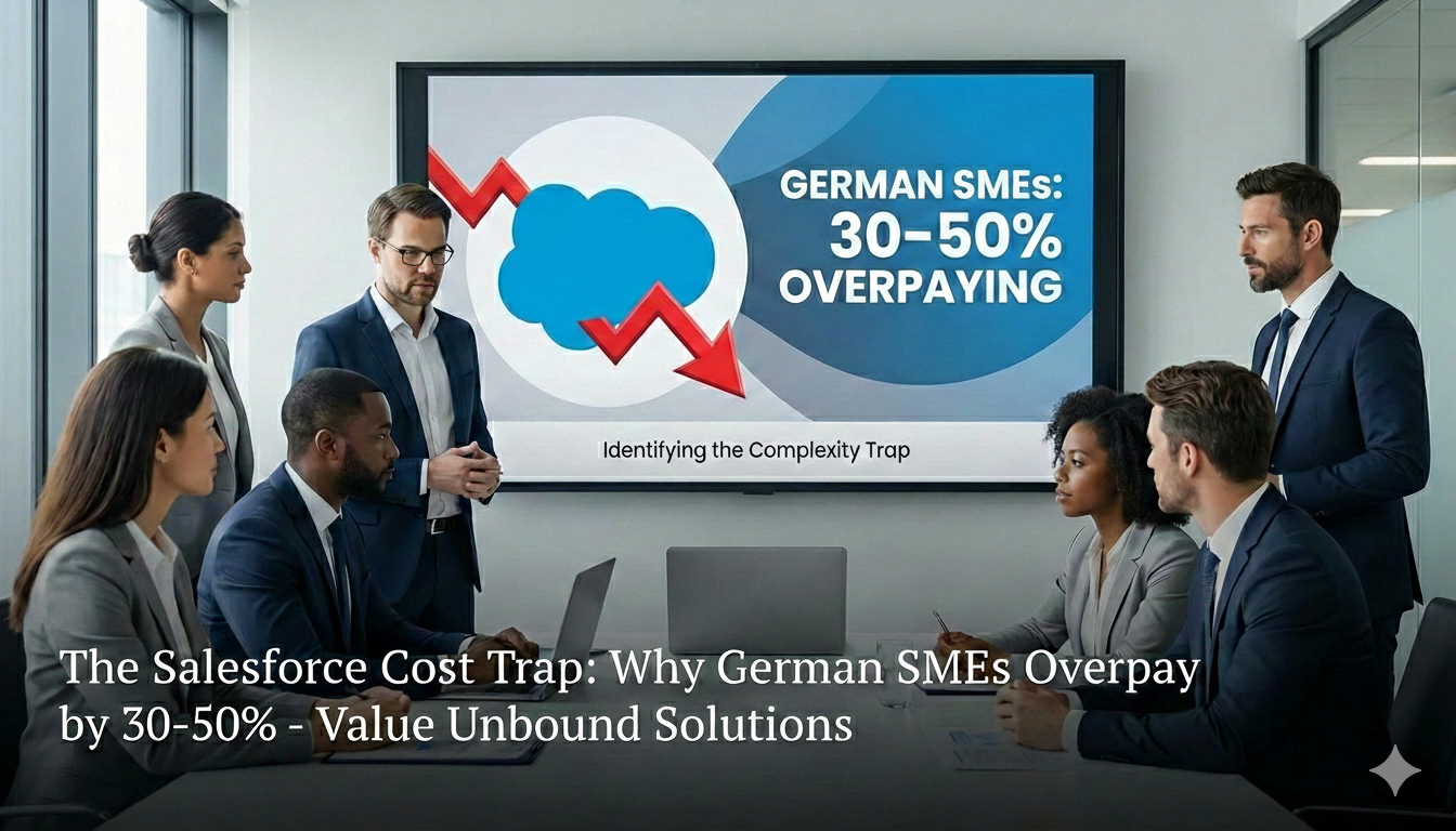 The Salesforce Cost Trap: Why German SMEs Overpay by 30-50%